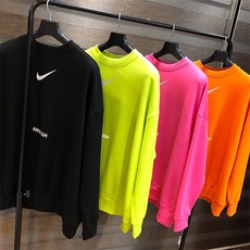 나이키 엠부쉬 오버핏 로고 맨투맨 4color
