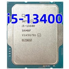 CPU 교체 호환 13400 i513400 프로세서 i5 25 GHz 10 코어 16 스레드 10NM 65W LGA 1700 - 인텔i513400