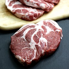 돼지목살스테이크