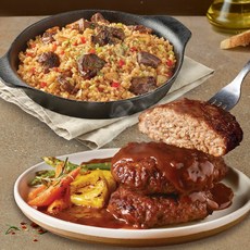 와규함박스테이크