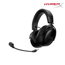 하이퍼클라우드  클라우드 3 무선 Cloud III Black Wireless 게이밍 헤드셋 CL007 블랙 