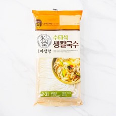 [메가마트]CJ 즐거운동행 미정당 수타식 생칼국수 2~3인분 400, 1개, 400g