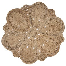 LR Resources Jute LR12029-NAT60RD Natural Round 6 ft Indoor Area Rug 6, 본상품, 본상품
