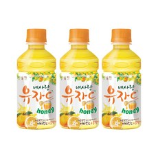 웅진 내사랑유자C, 280ml, 24개