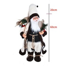 대형산타 크리스마스장식 소품 큰 크기 크리스마스 레드 산타 클로스 장난감 선물 빨간 트리, 21.60cm, 1개