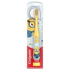 Colgate 아동용 배터리 부드러운 미니언즈 전동 칫솔 3세 이상, Unicorn, 1개