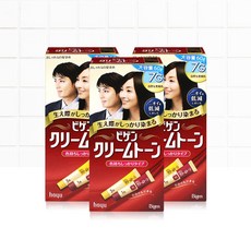 비겐크림톤 60g 새치커버 염색약 자연흑갈색(7G) x3개