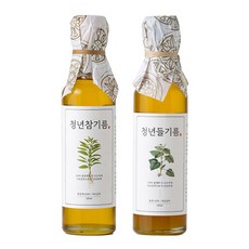 저온압착 청년참기름+청년들기름 세트