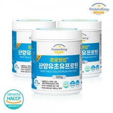 프로틴킹 산양유초유프로틴분말 300g 3병, 1, 본상품선택, 본상품선택