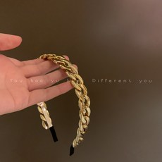 가는머리띠