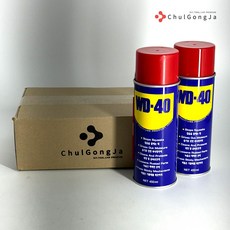 철공자 WD-40 450ml 방청 윤활제 WD40 방청제 더블유디 녹방지제, 2세트