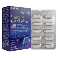 일양약품 두뇌엔 PS 포스파티딜세린 징코 15g, 1개, 30정 1개, 30정