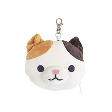 화니즈 패스 케이스 & 키 인형 삼색 털 고양이 14540, 자세한 내용은 참조, 1cm