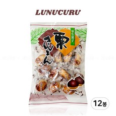 마루이치 쿠리킨톤 달달한 밤만쥬, 180g, 12개