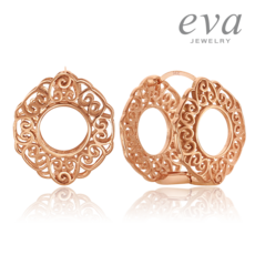 14k볼드링귀걸이