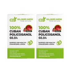  쿠바산 폴리코사놀 66.8mg 엘릭서 맥서 60캡슐 x 2개, 60정 
