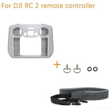 무릎카혼 카혼 퍼커션 실리콘 보호 케이스 Dji 호환 RC 2 리모컨 필름 AIR 3 랜야드 넥 스트랩 액세서리, 08 H, 1개