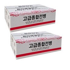 정다운식품 추억의 옛날과자 고급 종합 전병 1kg 2개