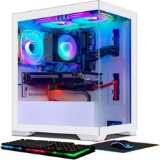 STGAubron 게이밍 데스크탑 PC AMD Athlon 3000G 3.5G Radeon RX 580 16G GDDR5 RAM 1T SSD 600M WiFi BT 5.0 RG - 애슬론3000g