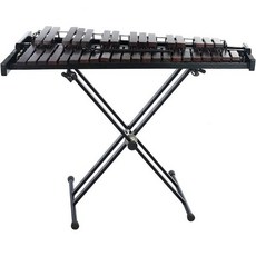  ZUOMU 44 톤 실로폰 가변 타악기 마호가니 글로켄슈필 벨 키트 