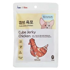 [TV상품]아벡시앙 큐브 육포 치킨, 1개, 100g - 아벡시앙