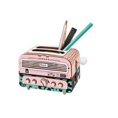 [무료배송][영문판] 로보타임 ROBOTIME DIY DESK ORGANIZER TG14 TOASTER PEN HOLDER 토스터기 다용도함