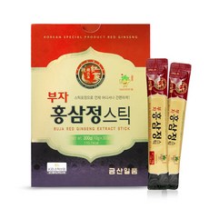  부자홍삼정스틱 300g(10gx30포)부자인삼 진세노사이드, 1개, 10g 