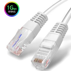 고급형 랜케이블 랜선 CAT.6 기기비트 인터넷 이더넷 Lan Cable UTP 2m 3m 5m 10m 15m 20m, 1개