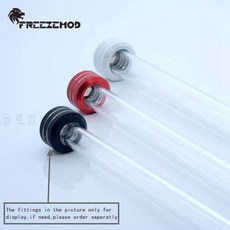 FREEZEMOD 컴퓨터 물 냉각 PETG 10 * 14mm 단단한 관 높은 투명한 PE, 상세내용참조