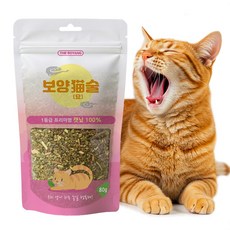 더보양 보양묘술 고양이 천연 수제 제품, 1개, 80g, 캣닢 가루