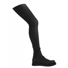 [RICK OWENS] 여성 Creeper stocking 오버 knee 부츠 블랙 RP20F2854LNS09