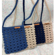 손뜨개가방완제품