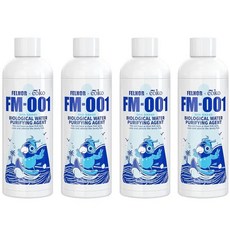 어항 수질 정화 및 탁한 황변 질산화 박테리아 300 ml 600ml, 4개
