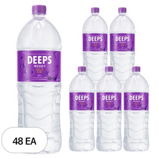 Deeps 먹는 해양심층수 골드, 2L, 48개
