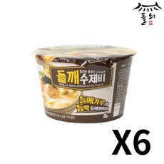 칠갑농산 들깨수제비 컵 188.5g x 8개