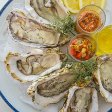 [크기/수량 선택] 당일채취 통영 삼배체굴 제철 사계절 석화 석굴 하프셀 직접양식 수출용, 삼배체 통굴, 중(4~5미), 1개