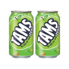 롯데칠성 탐스 제로 사과키위향 355ml x24캔 업소용 뚱캔