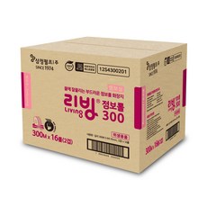 리빙티슈 리빙 점보롤 2겹 300m, 16개입, 1개