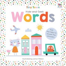 Tiny Town Hide and Seek Words Board Books, Imagine That, English, 9781787003804