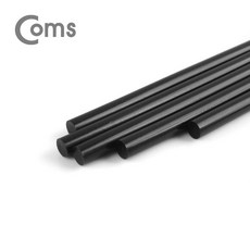 Coms IE526 글루건 심 7mm x 27cm 검정 5개입 글루건 스틱