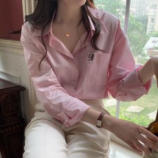 [1015마켓]아르 로고 셔츠