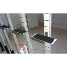신발 판매대 의류매장 선반 가판대 구두 철제 1 1X0 5X1 35M 단면 100CM, 실버크렉