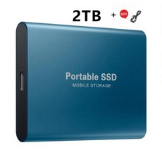샤오미 MIJIA 2024 노트북 PS4 용 고속 외장 하드 드라이브 휴대용 SSD 2.5 인치 2TB 4TB 8TB USB3. 6TB 하, Blue 2TB, 0 Blue 2TB
