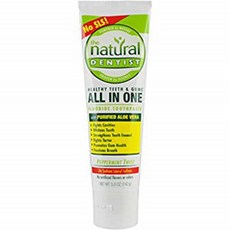 [구매대행] The Natural Dentist All In One Fluoride Toothpaste Peppermint Twist (Pack of 3), 1