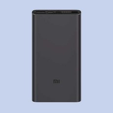 은주샵 적용 XIAOMI 밀리안 USB C 양방향 급속충전판 전보의 보배 쌍구 18W x2개, 10000mAh, 블랙