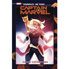 (영문도서) Marvel Action: Captain Marvel: Cosmic CAT-tastrophe Paperback, IDW Publishing, English, 9781684056248