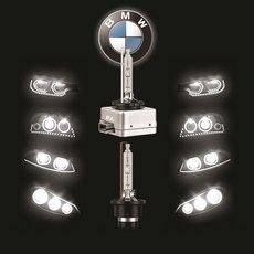 BMW 740d 전조등 HID D1S 자동차 헤드램프 2개 7시리즈, HID 6000K D2S-(2009년이전)2개