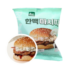 한맥 매콤달콤 숯불갈비맛 마시따 버거 10개, 150g