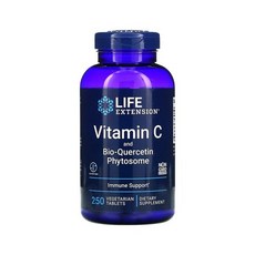 라이프 익스텐션 비타민C & Bio-퀘르세틴 파이토솜, 250정, 1개