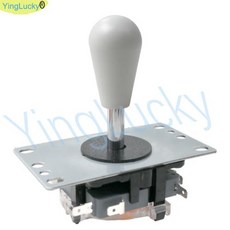 컨트롤러 새로운 도착 아케이드 조이스틱 DIY 레드 볼 4/8 웨이 파이팅 스틱 부품 게임 핫 프로모션, 1개, 13) white oval ball, 없음